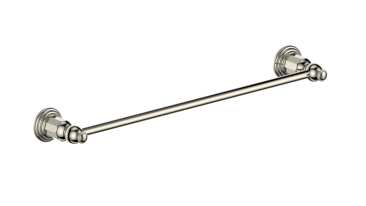 Vogt Carinthia 18" Towel Bar - Polished Nickel