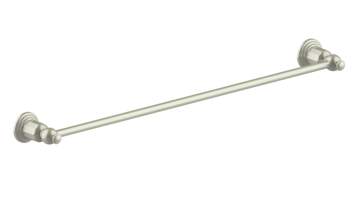 Vogt Carinthia 24" Towel Bar - Brushed Nickel