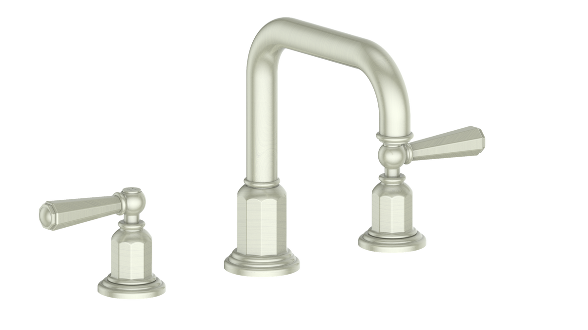 Vogt Carinthia 8" C.C. Lavatory Faucet with Pop-up Drain - Octagonal Handle (C2) / Brushed Nickel