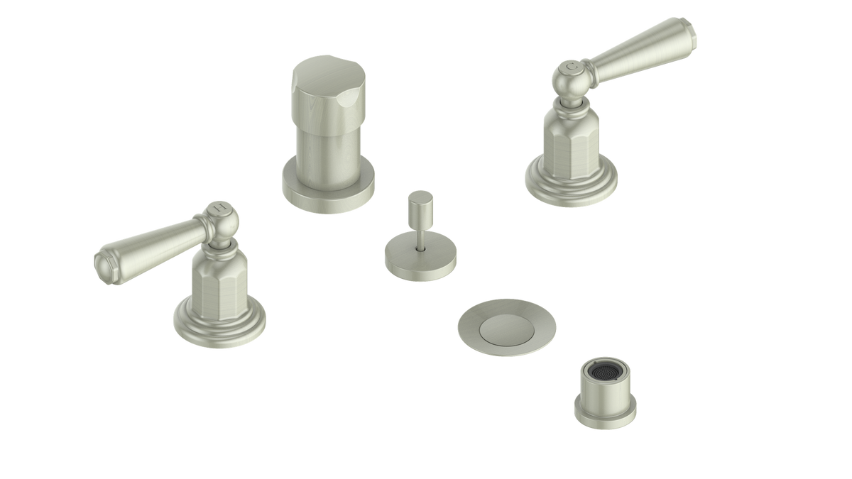 Vogt Carinthia Bidet - Lever Handle (C1) / Brushed Nickel