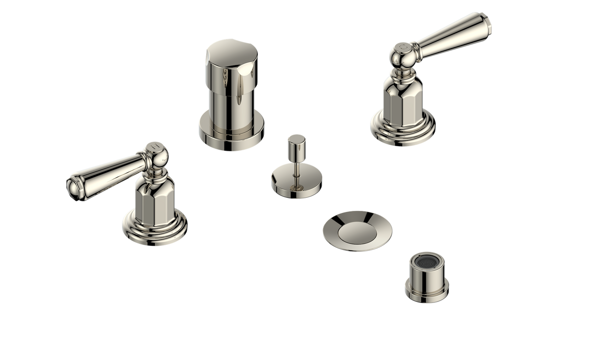 Vogt Carinthia Bidet - Lever Handle (C1) / Polished Nickel