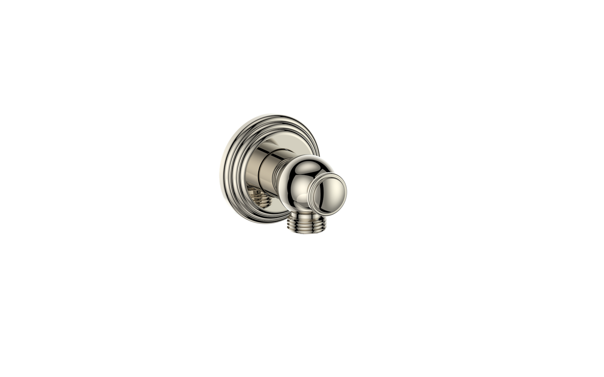 Vogt Carinthia Elbow Connector - Polished Nickel