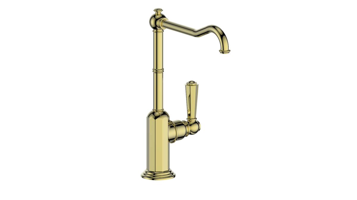 Vogt Carinthia Faucet for Water Filtration System - Octagonal Handle (C2) / Brushed Gold