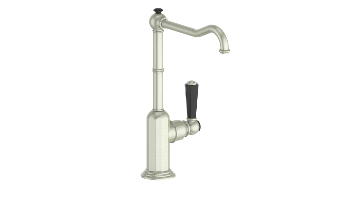 Vogt Carinthia Faucet for Water Filtration System - Octagonal Handle (C2) / Brushed Nickel/Matte Black
