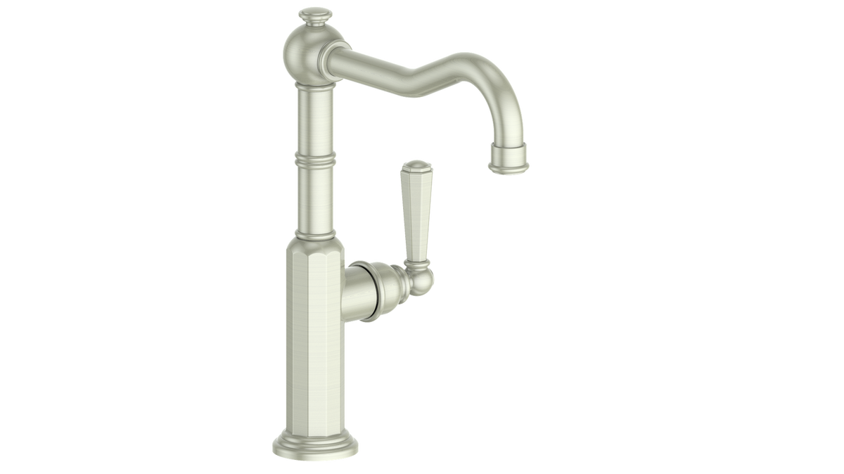 Vogt Carinthia Kitchen/ Bar/ Prep Faucet - Octagonal Handle (C2) / Brushed Nickel