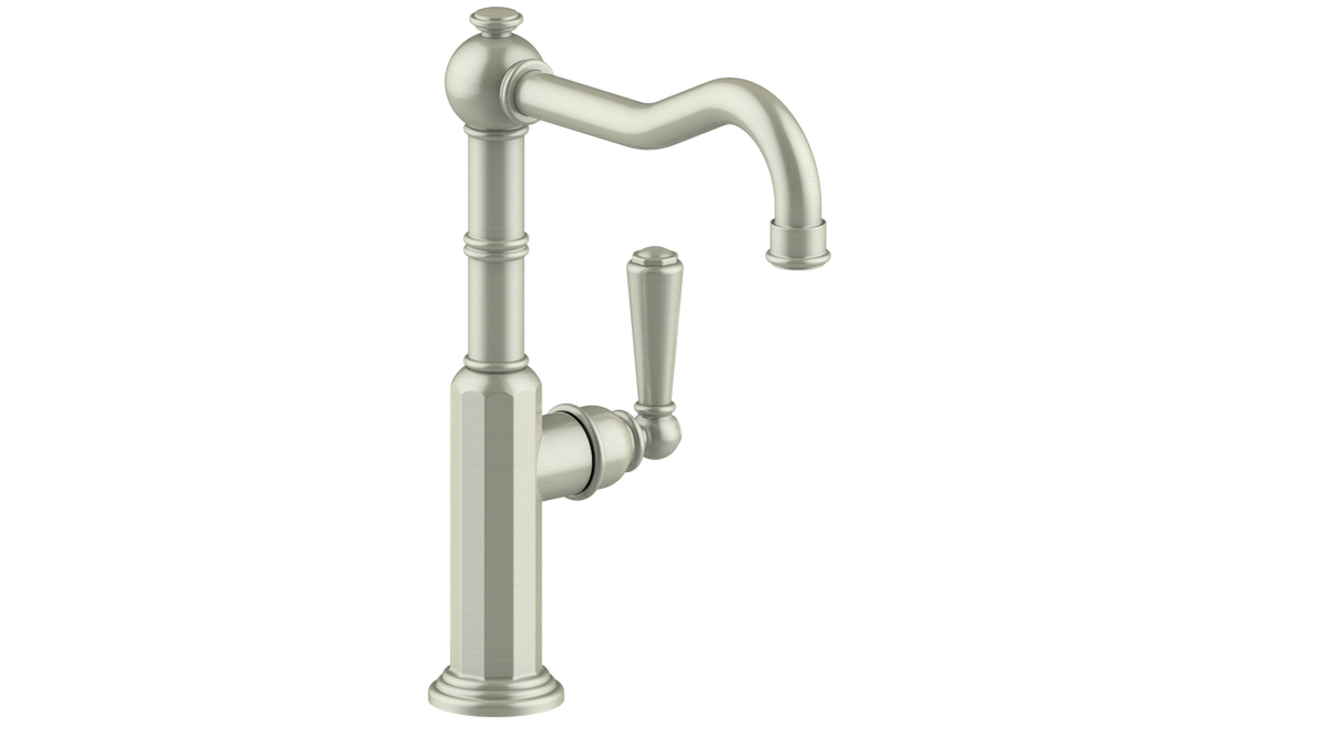 Vogt Carinthia Kitchen/ Bar/ Prep Faucet - Lever Handle (C1) / Brushed Nickel