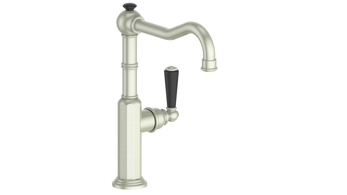 Vogt Carinthia Kitchen/ Bar/ Prep Faucet - Lever Handle (C1) / Brushed Nickel/Matte Black