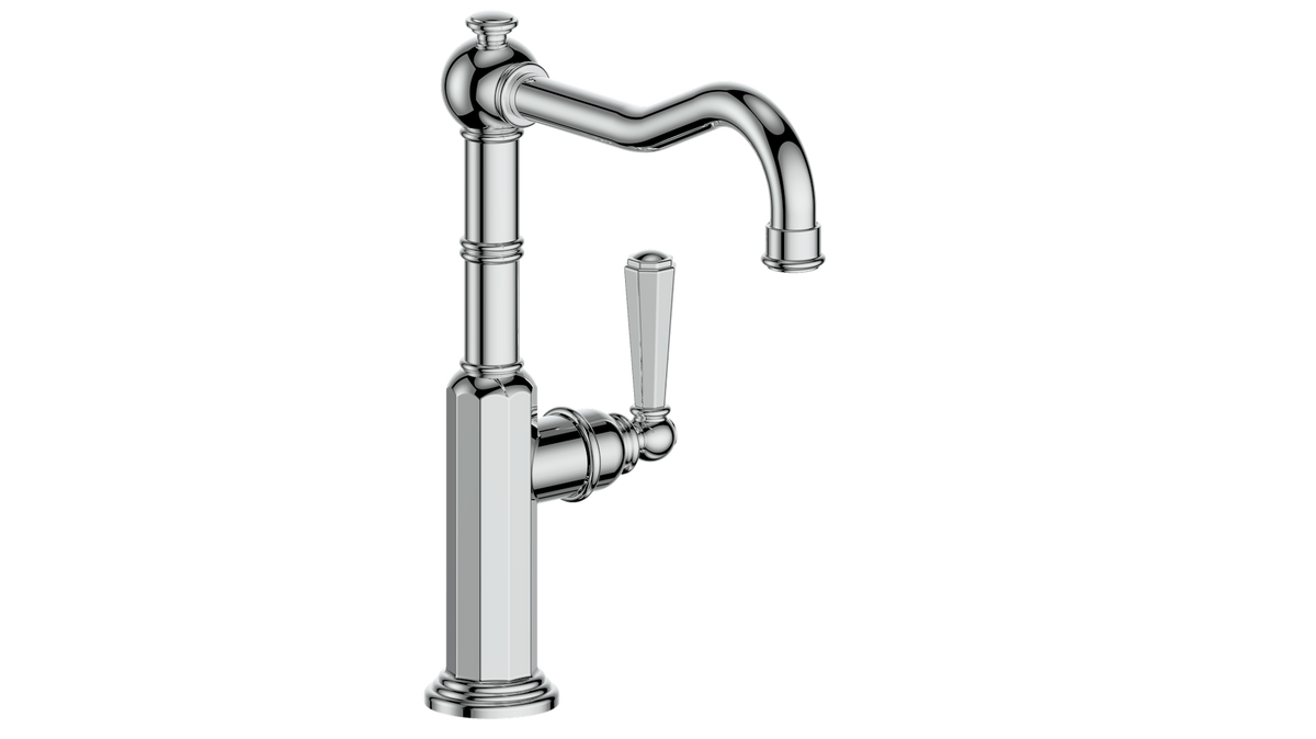 Vogt Carinthia Kitchen/ Bar/ Prep Faucet - Octagonal Handle (C2) / Chrome