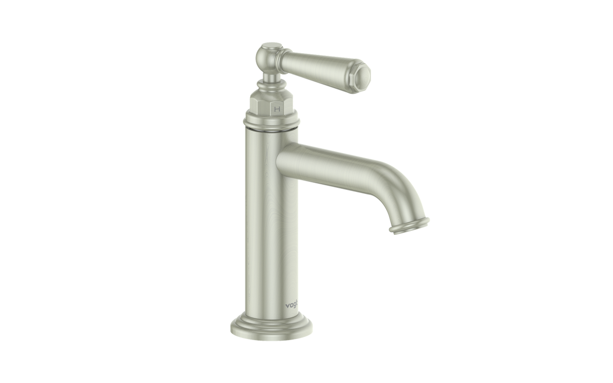 Vogt Carinthia Lavatory Faucet with Pop-up Drain - Lever Handle (C1) / Brushed Nickel
