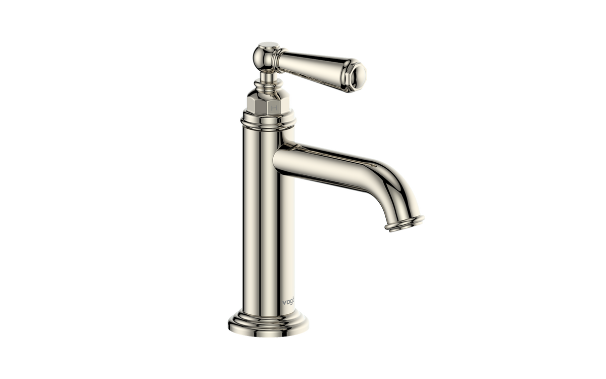 Vogt Carinthia Lavatory Faucet with Pop-up Drain - Lever Handle (C1) / Polished Nickel