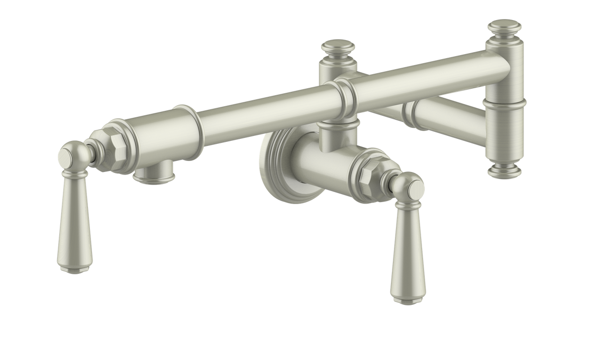 Vogt Carinthia Pot Filler - Lever Handle (C1) / Brushed Nickel