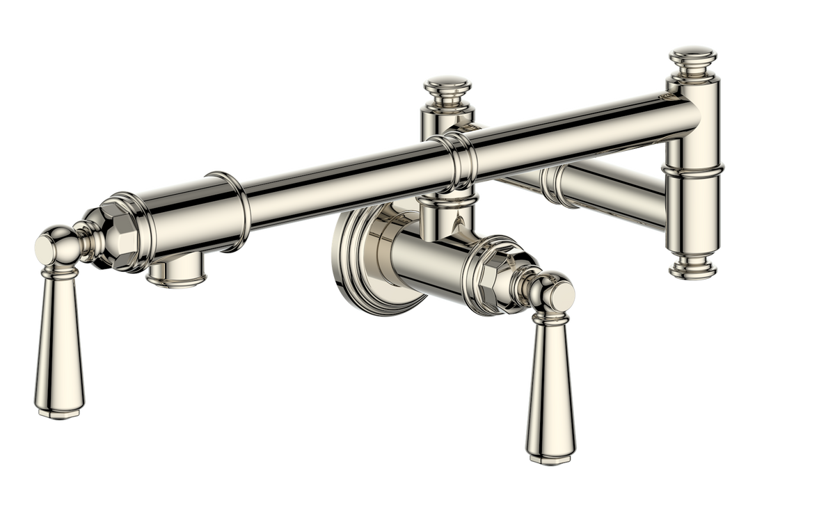 Vogt Carinthia Pot Filler - Lever Handle (C1) / Polished Nickel