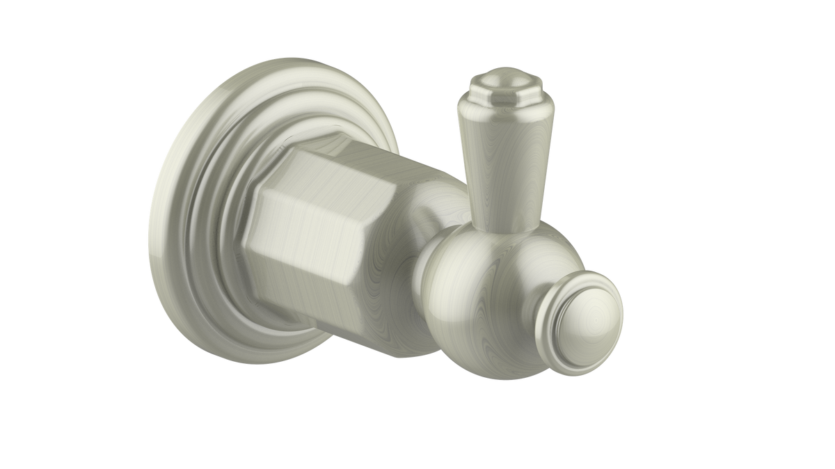 Vogt Carinthia Robe Hook - Brushed Nickel