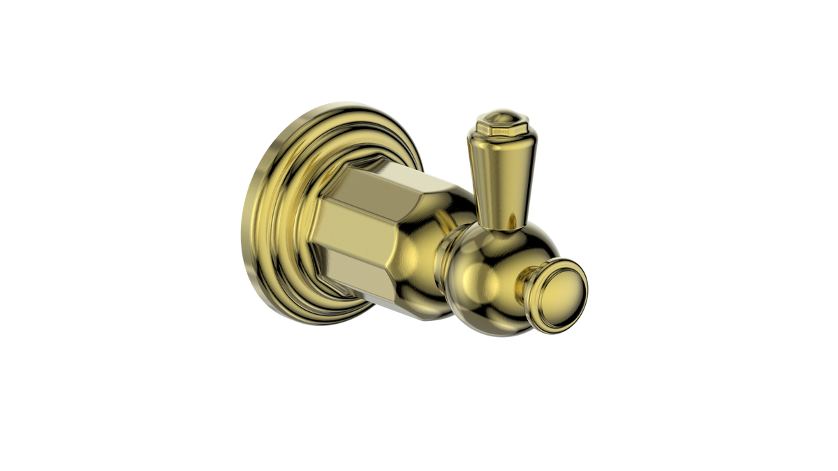 Vogt Carinthia Robe Hook - Brushed Gold
