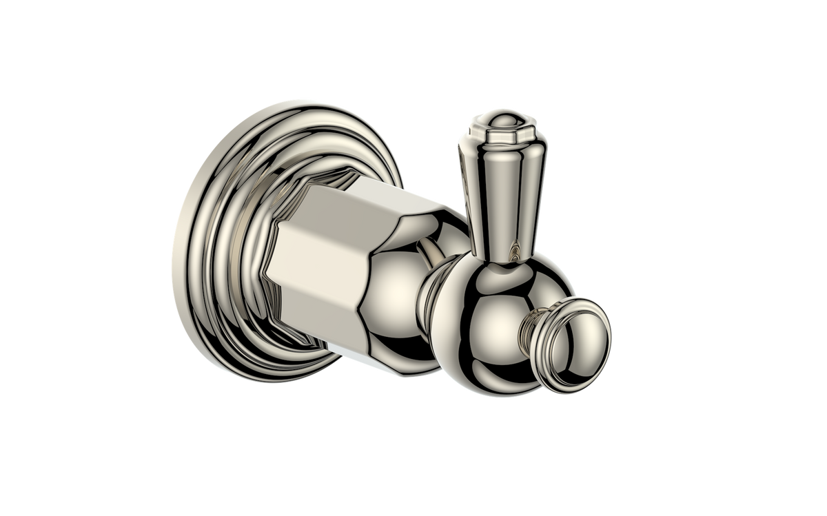 Vogt Carinthia Robe Hook - Polished Nickel