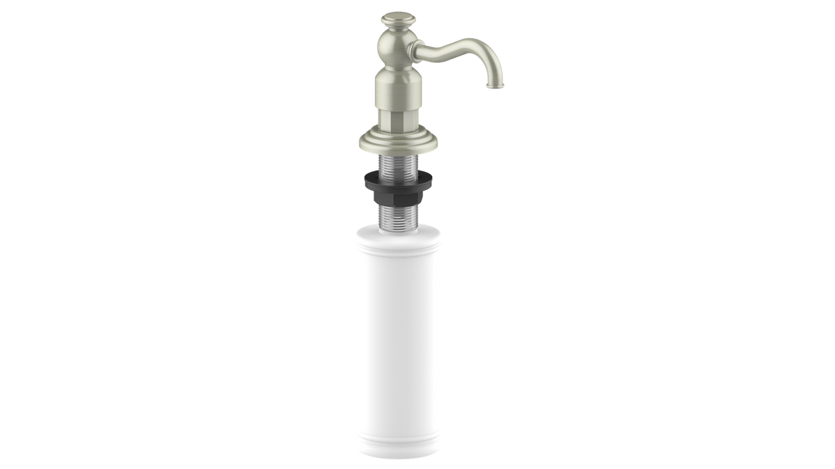 Vogt Carinthia Soap Dispenser - Brushed Nickel