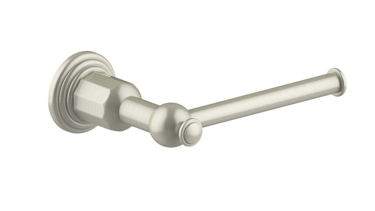 Vogt Carinthia Toilet Paper Holder - Brushed Nickel