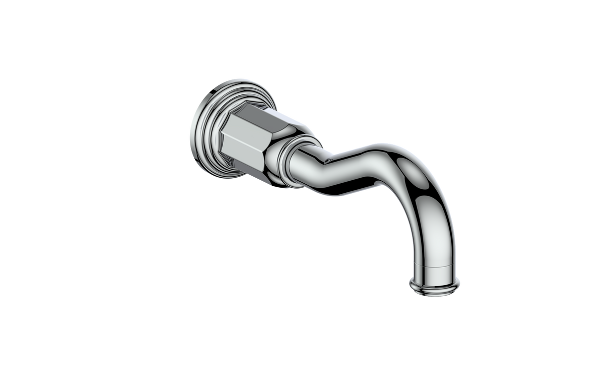 Vogt Carinthia Traditional Tub Spout - Chrome