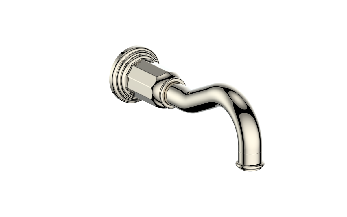 Vogt Carinthia Traditional Tub Spout - Polished Nickel
