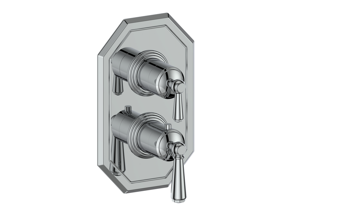 Vogt Carinthia Trim for 2-Way TH Valve - Lever Handle (C1) / Chrome