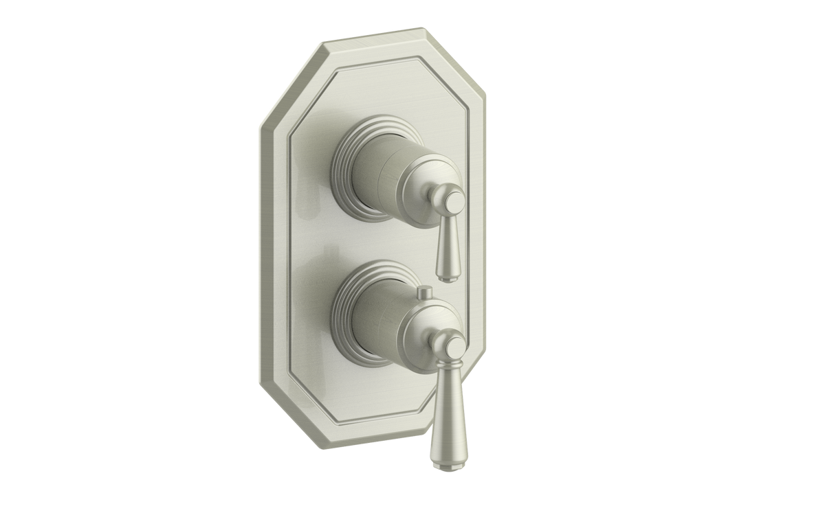 Vogt Carinthia Trim for 2-Way TH Valve - Lever Handle (C1) / Brushed Nickel