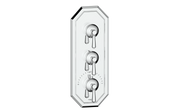 Vogt Carinthia Trim for 3/4" High-Flow TH Valve with 2 Stops - Lever Handle (C1) / Chrome