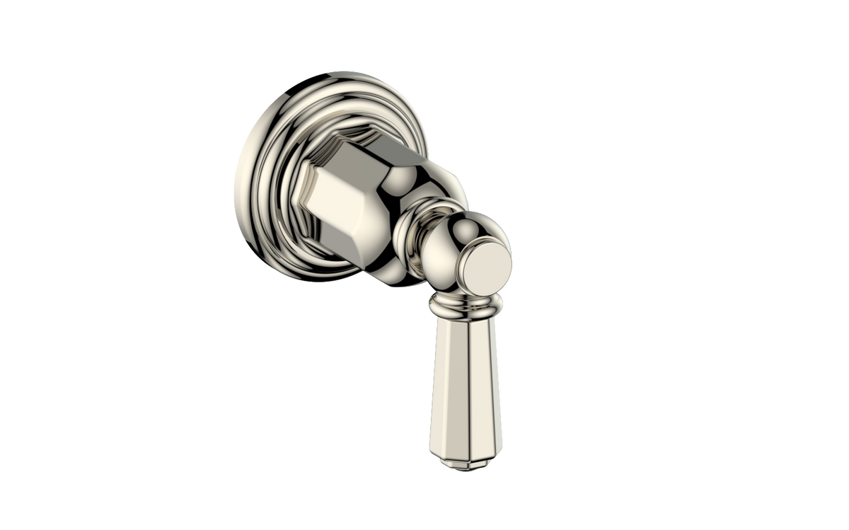 Vogt Carinthia Trim for 3/4" Volume Control - Octagonal Handle (C2) / Polished Nickel
