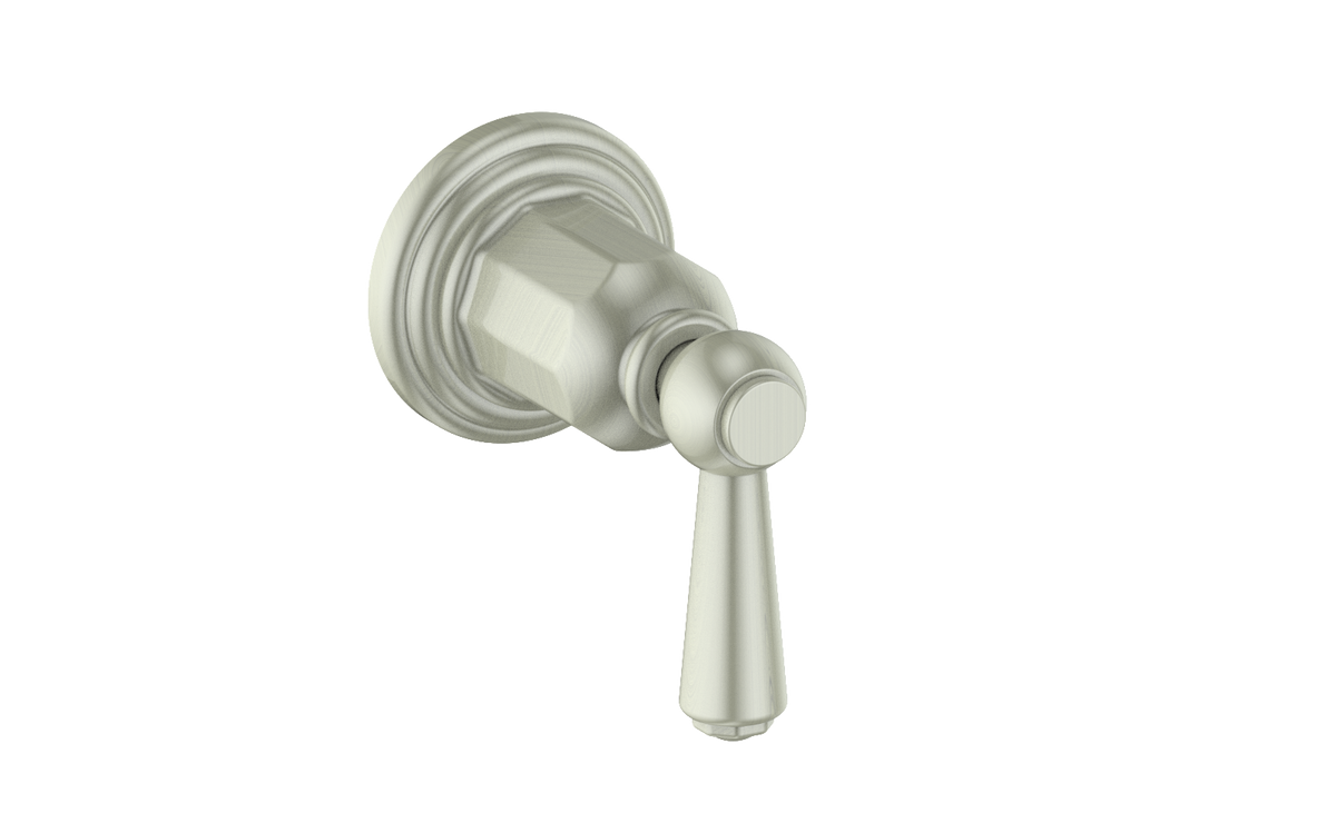 Vogt Carinthia Trim for 3/4" Volume Control - Lever Handle (C1) / Brushed Nickel