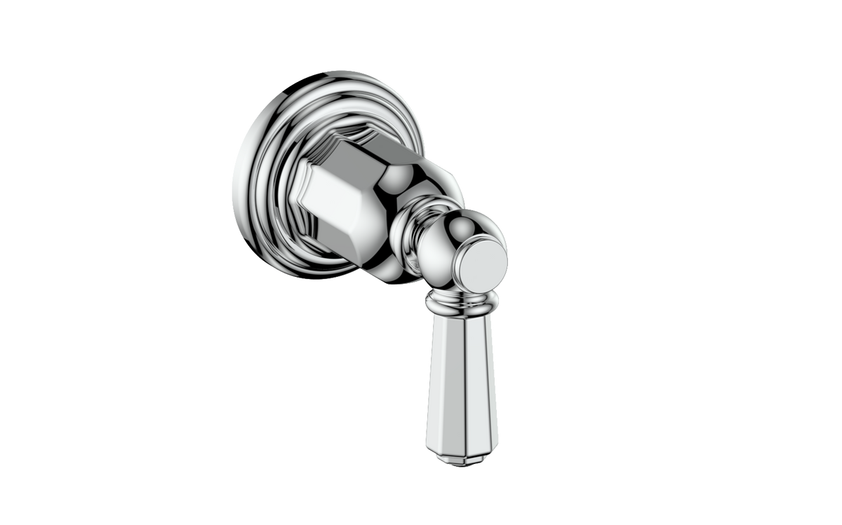Vogt Carinthia Trim for 3/4" Volume Control - Octagonal Handle (C2) / Chrome