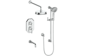 Vogt Carinthia Trim for 3-Way TH Shower Kit - Lever Handle (C1) / Chrome
