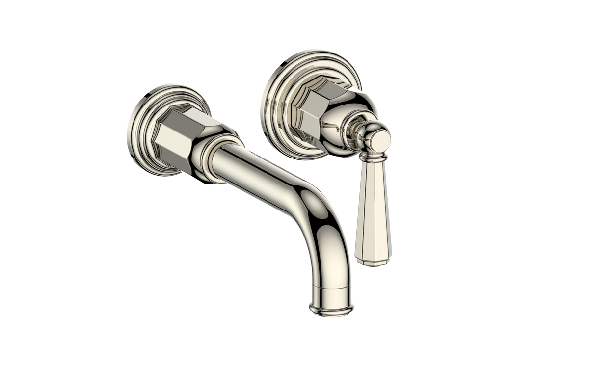 Vogt Carinthia Trim for Wall Mount Lavatory Faucet - Octagonal Handle (C2) / Polished Nickel