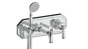 Vogt Carinthia Trim for Wall Mount Tub Filler - Lever Handle (C1) / Chrome