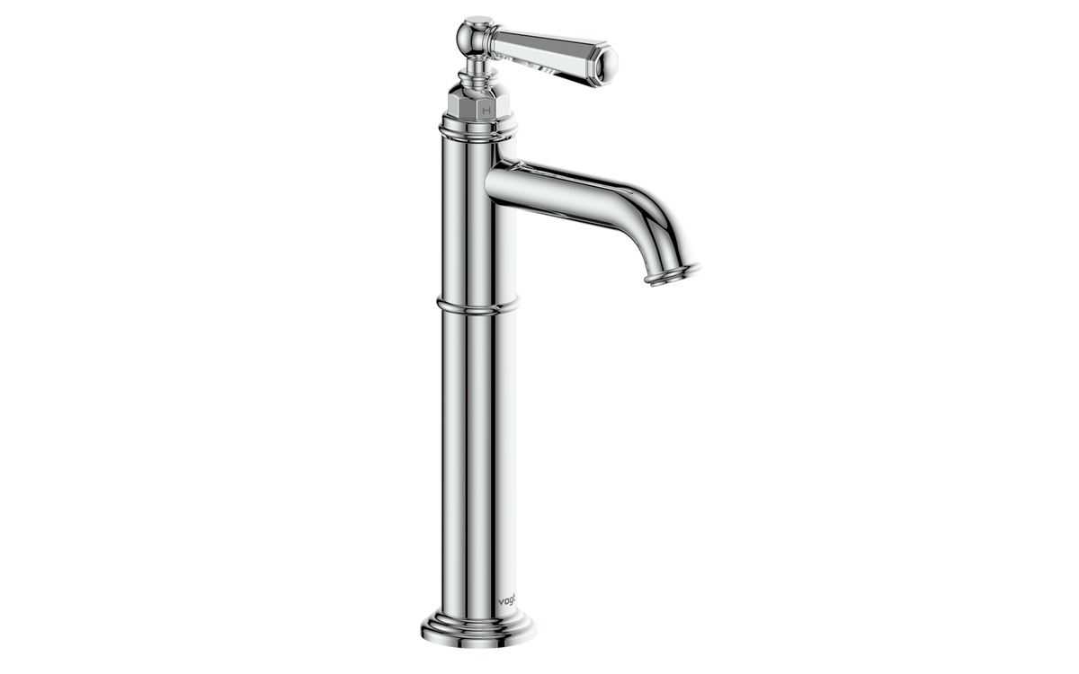 Vogt Carinthia Vessel Sink Lavatory Faucet - Octagonal Handle (C2) / Chrome