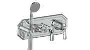 Vogt Carinthia Wall Mount Tub Filler - Lever Handle (C1) / Chrome