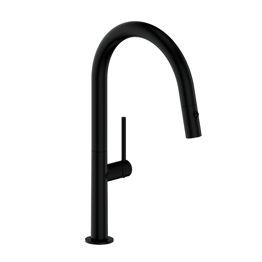 Vogt Dornbirn 16" Kitchen Faucet - Matte Black