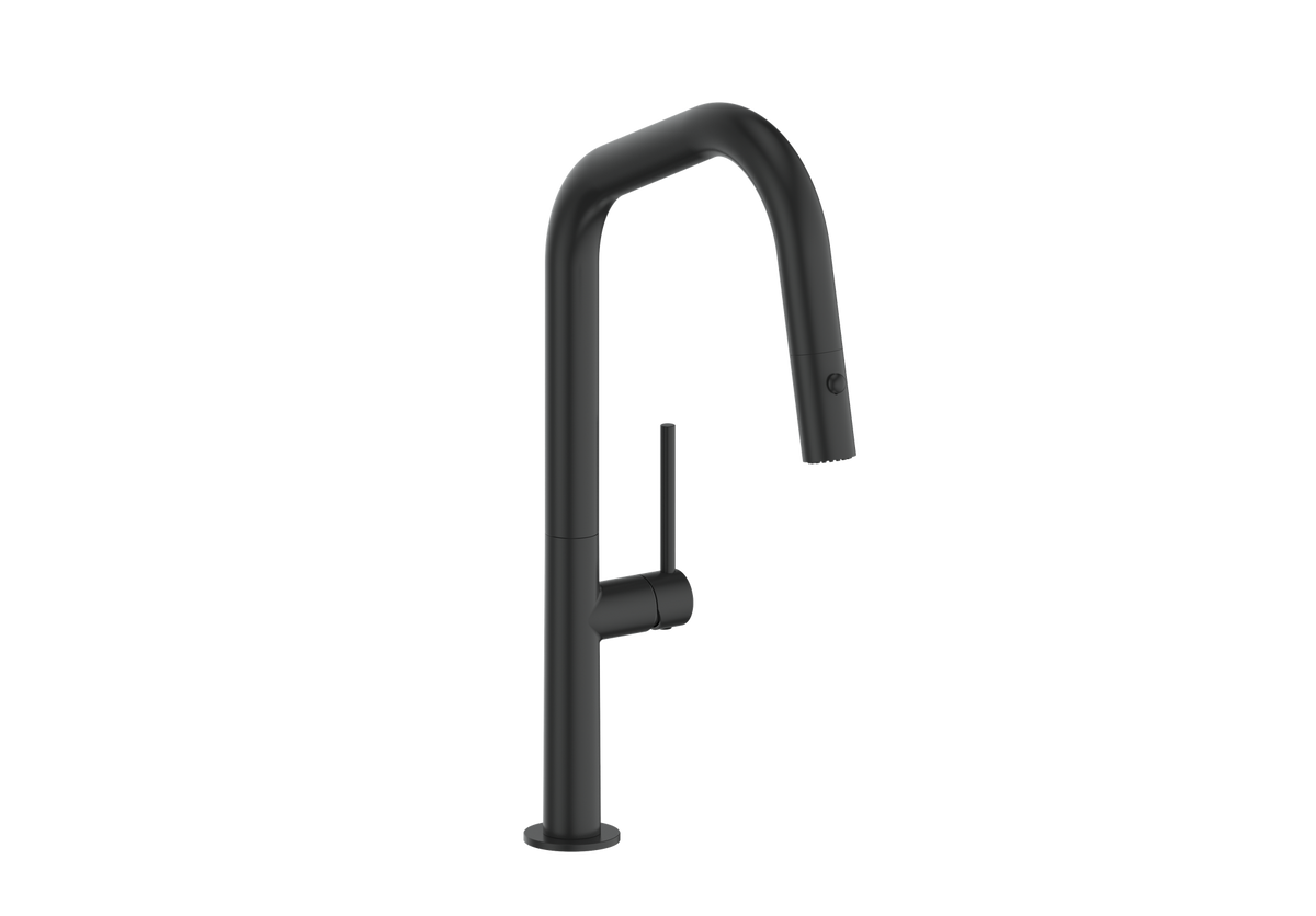 Vogt Dornbirn 16" Kitchen Faucet - Matte Black