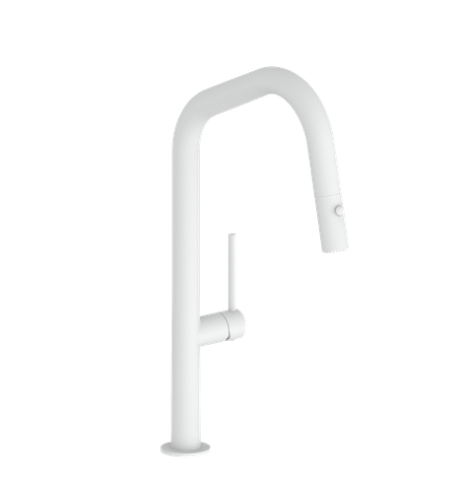 Vogt Dornbirn 16" Kitchen Faucet - Matte White