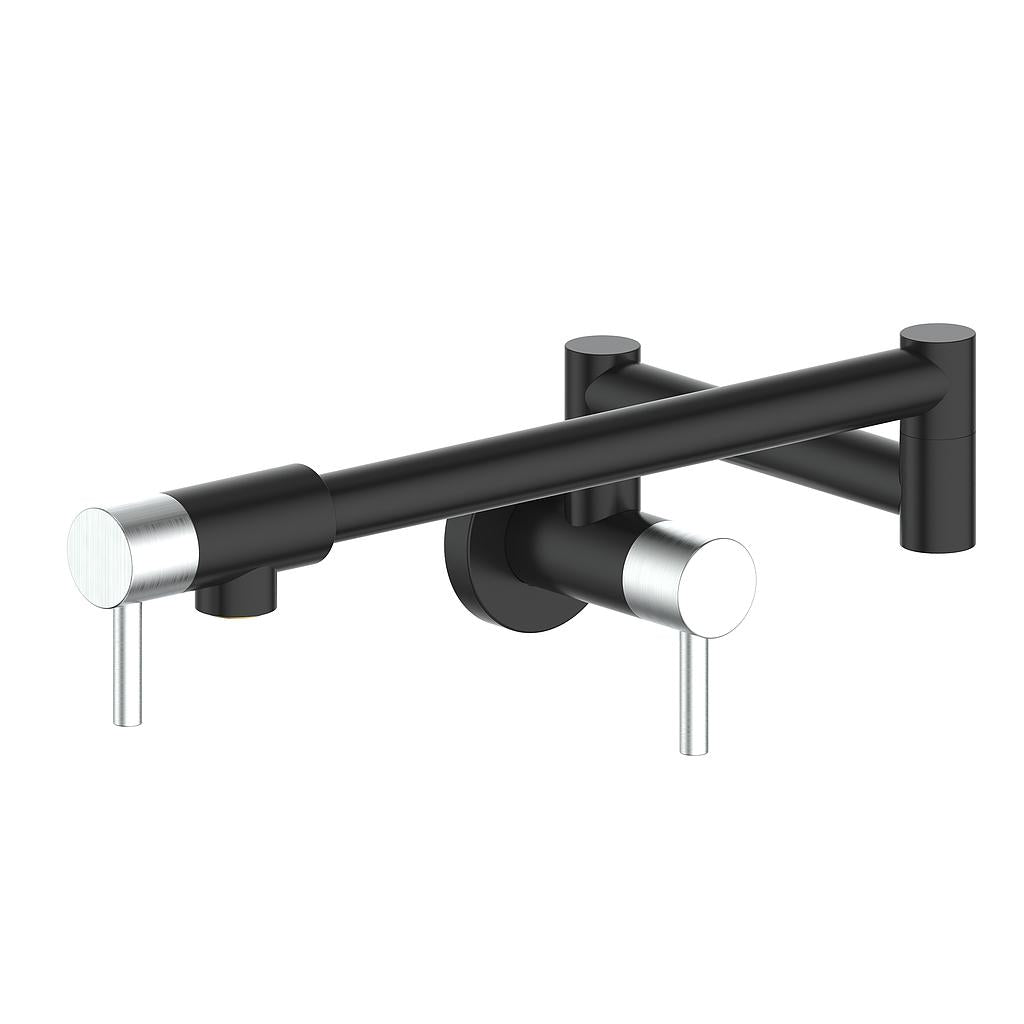 Vogt Dornbirn Pot Filler - Stainless Steel/Matte Black