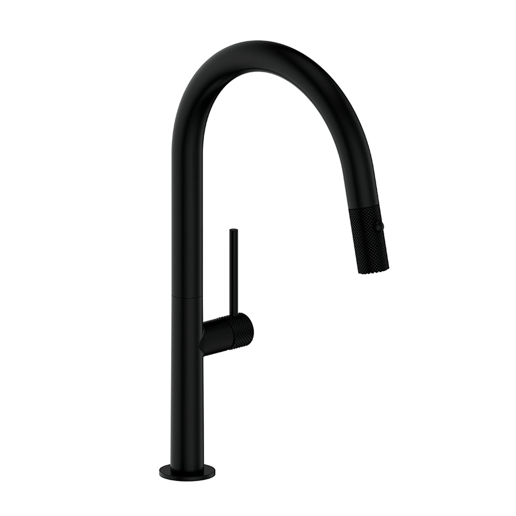 Vogt Drava 16" Kitchen Faucet - Matte Black