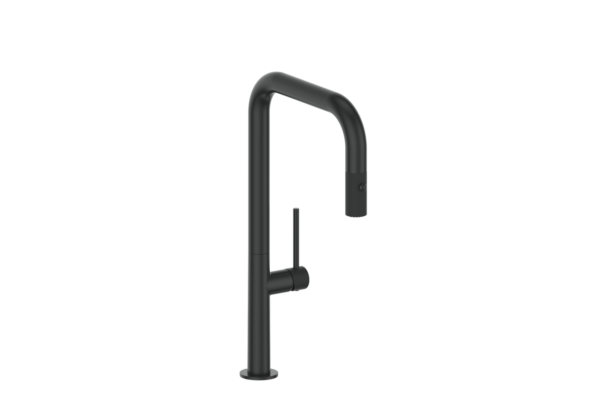 Vogt Drava 16" Kitchen Faucet - Matte Black