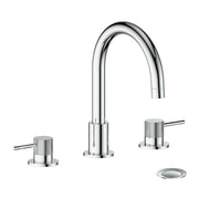 Vogt Drava 8" C.C. Lavatory Faucet with Pop-up Drain - Chrome