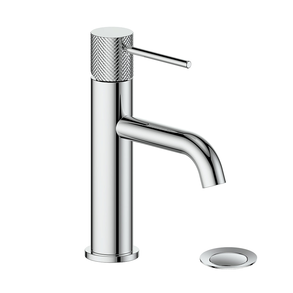 Vogt Drava Lavatory Faucet with Pop-up Drain - Chrome