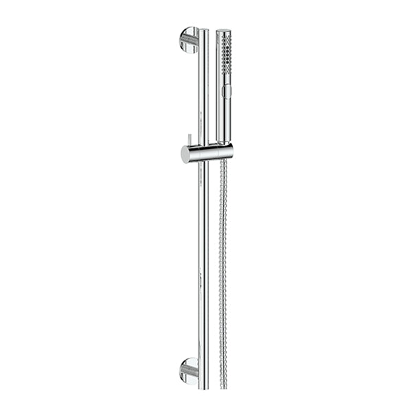 Vogt Drava Sliding Shower Bar with Hand Shower - Chrome
