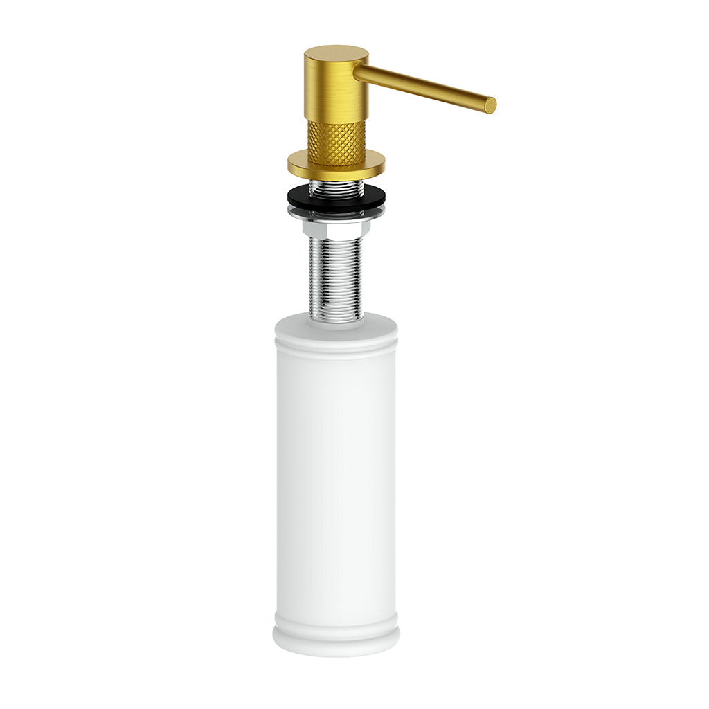 Vogt Drava Soap Dispenser - Brushed Gold