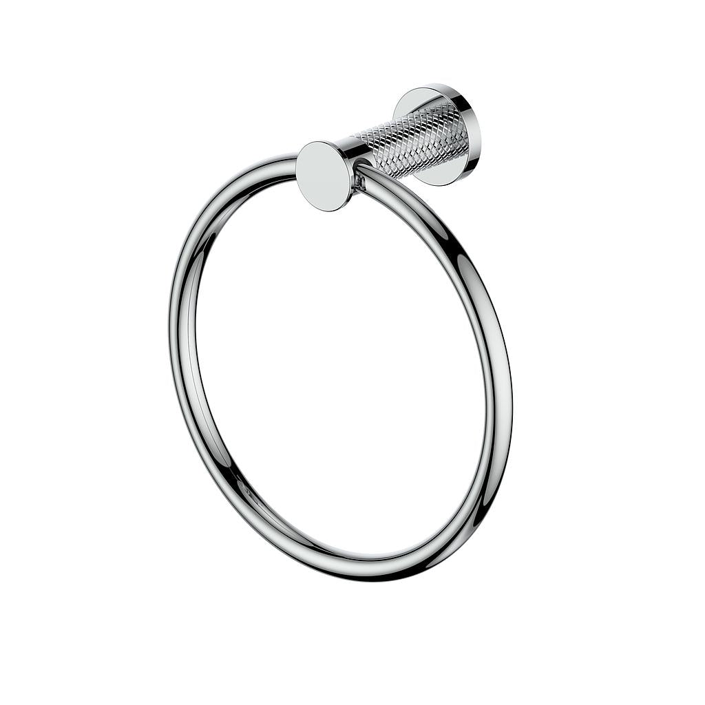 Vogt Drava Towel Ring - Chrome