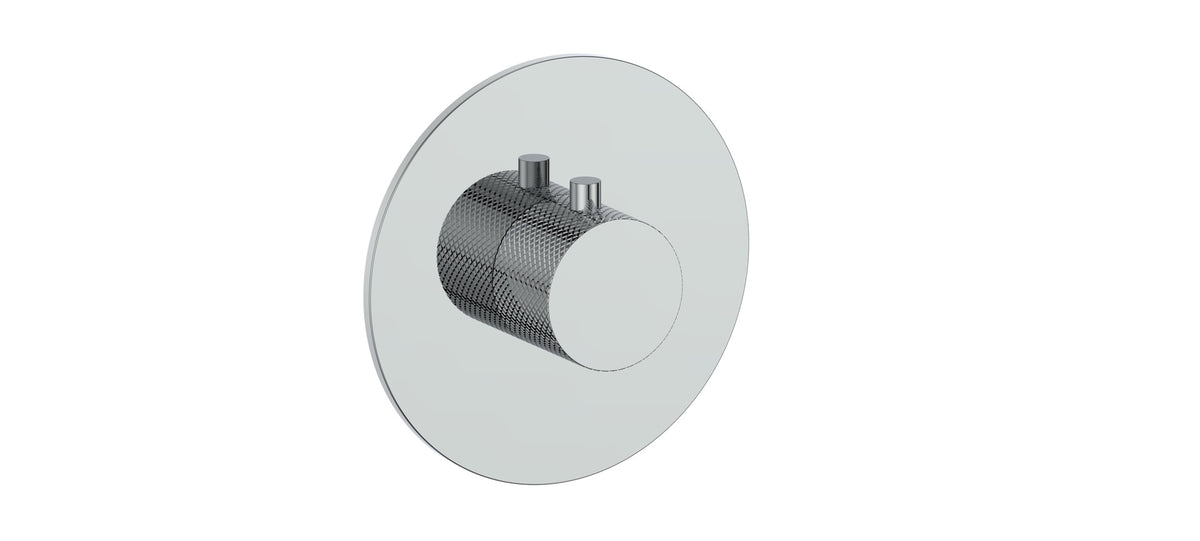 Vogt Drava Trim for 3/4" High-Flow TH Valve - Chrome