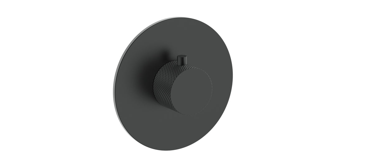 Vogt Drava Trim for 3/4" High-Flow TH Valve - Matte Black