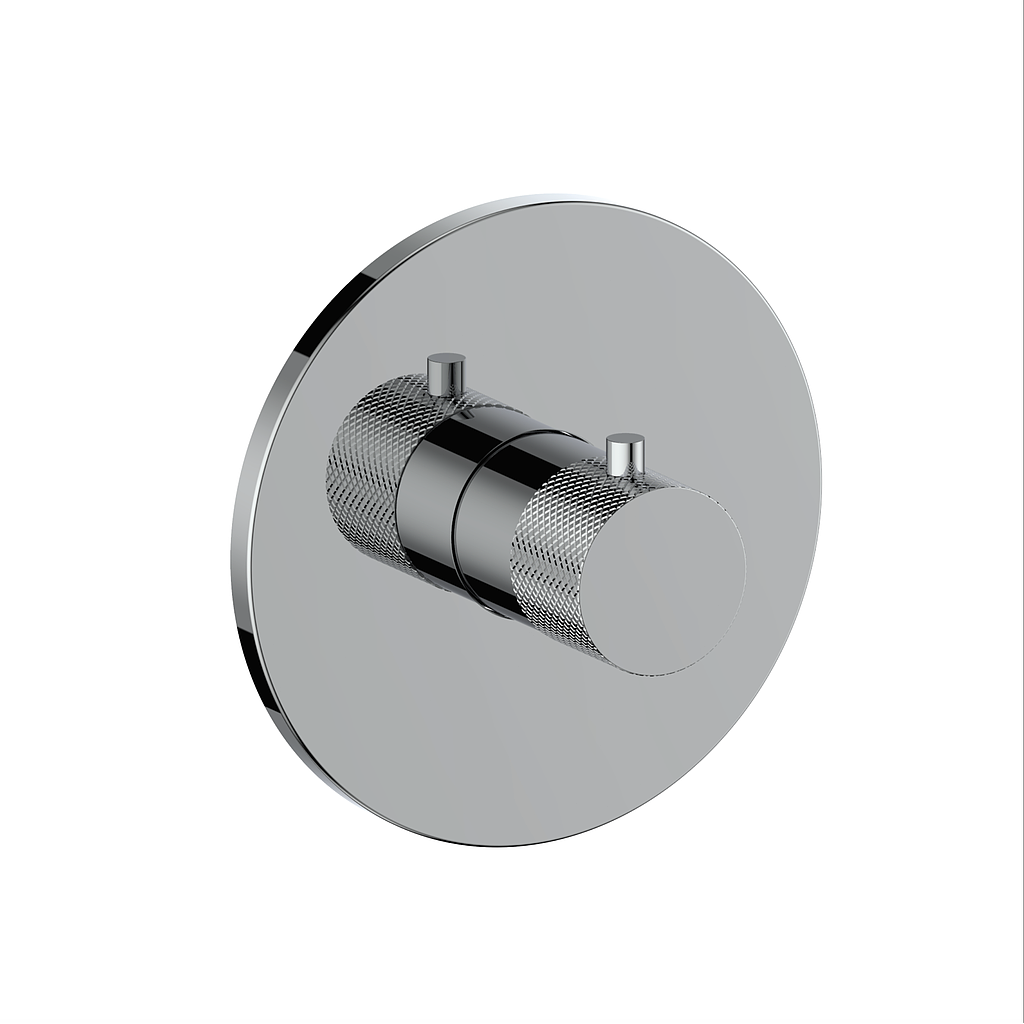 Vogt Drava Trim for 3/4" TH Valve - Chrome