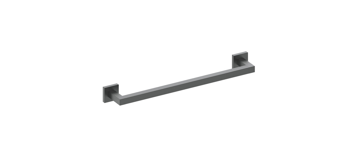 Vogt Kapfenberg 18" Single Towel Bar - Matte Black