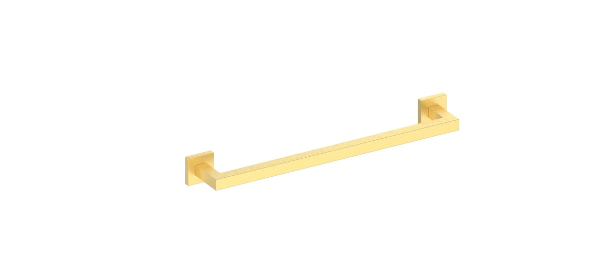 Vogt Kapfenberg 18" Single Towel Bar - Brushed Gold
